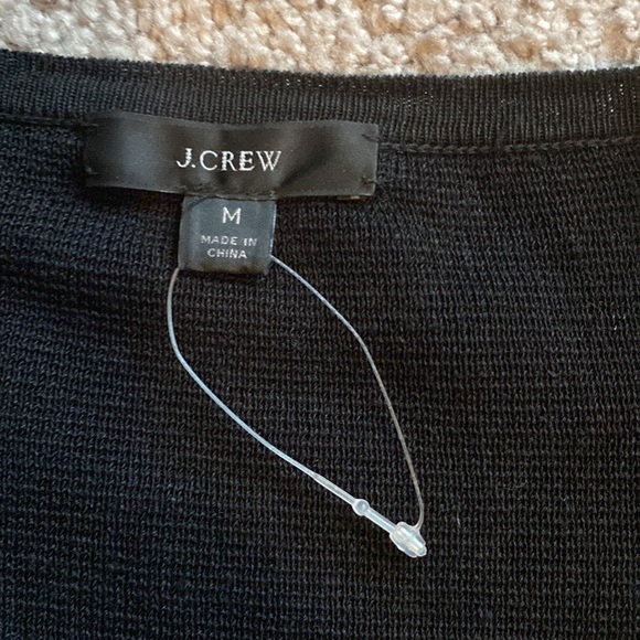 J Crew linen Juliette collarless sweater blazer long M - Picture 8 of 8